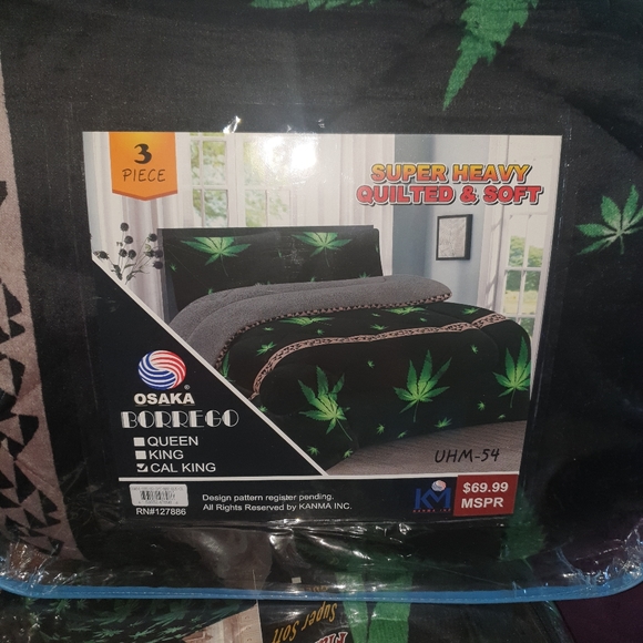 420 inspired borrego style 3 peice blanket set